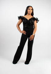Remarkable Ruffle Jumpsuit