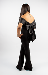 Beloved Back Bow Jumpsuit