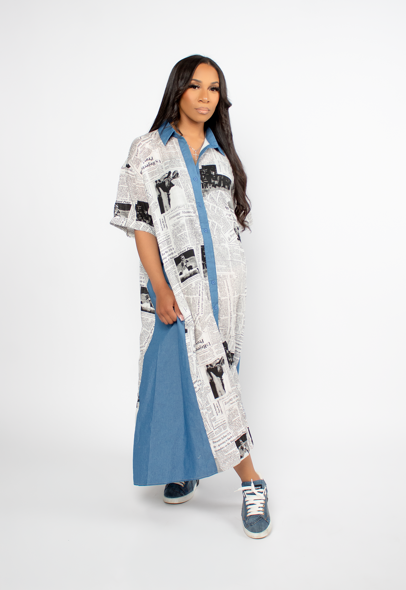 Brilliant Button Down Dress