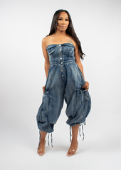 Charming Corset Jumpsuit